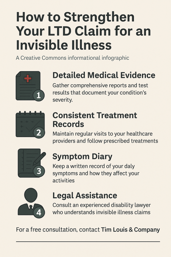 infographic 3 strengthen you LTD claim